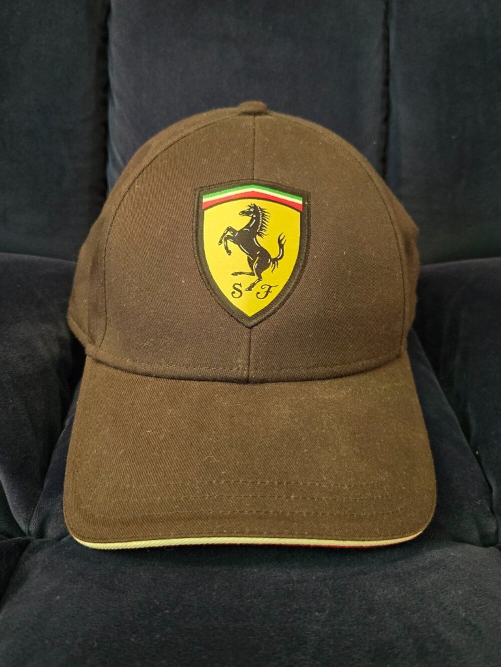 Ferrari Scuderia adjustable black hat